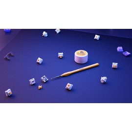 Glorious Lube Brush - Lube Brush for Mechanical Gaming Keyboard Switches and Stabilizers (GLO-Acc-LUBE-Brush)