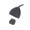 Nishine 4 Sets Infant Beanies Caps with Scratch Mitten Pack