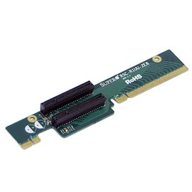 Supermicro RSC-R1UU-2E8 2 PCI Express x8 Slot Riser Card Left Side