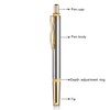 Painless Lancing Device Blood Lancet Pen Sterile Gold Plated of