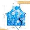 Maison d' Hermine Apron for women with Pocket 100% Cotton