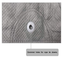 2 Layer Custom Fit Car Cover for Chevy Corvette C4 Durable Dustproof Full Coverage Windproof with Mirror Pockets