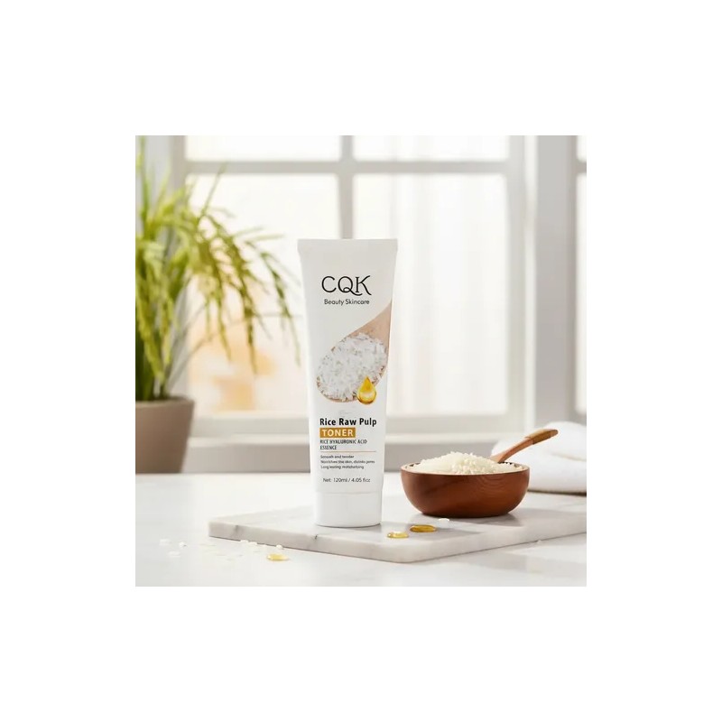 Tónico Facial Aclarante Y Suaviza Cqk Pulpa De Arroz 120ml