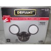 Defiant 180 Degree 2 Head Motion Sensor Activated Black Security