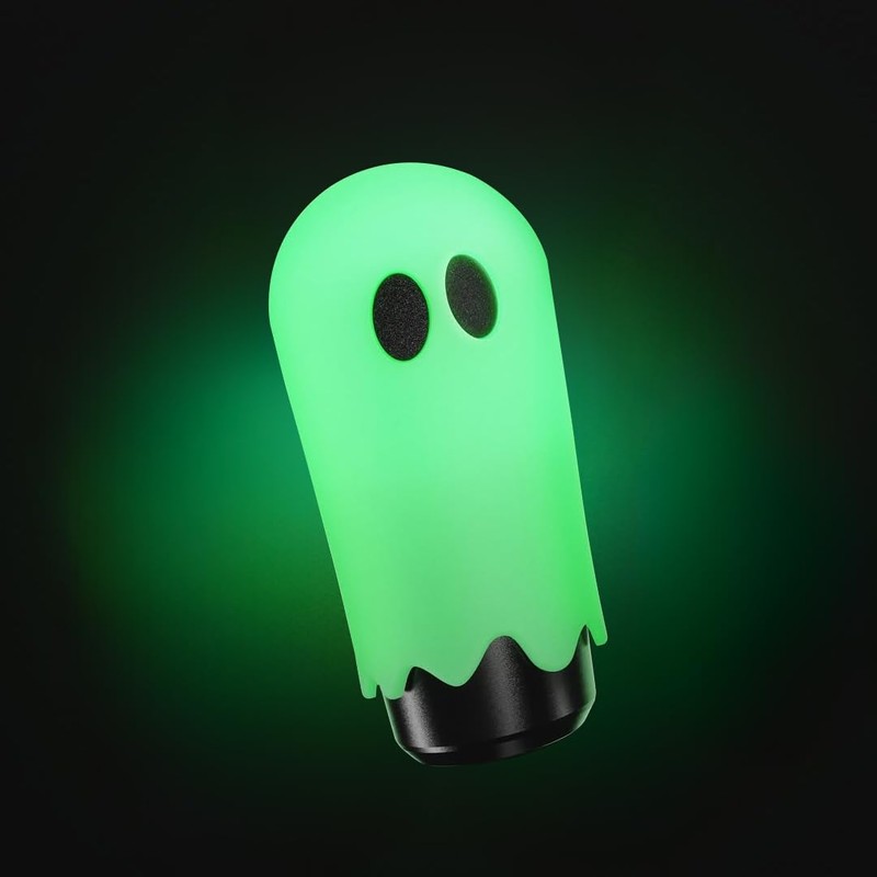 Glow Ghost Shift Knob - Universal Gear Knob w/ 3