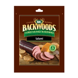 LEM Backwoods Cured Sausage Seasoning with Cure Packet, Salami Sausage
