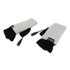 USB Heated Gloves Adult Winter Soft Fashionable Fingerless Heating Gloves