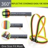 Dazonity High Visibility Safety Vest,Lightweight,Adjustable & Elastic Vest,Hi Vis Reflective