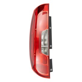 DuYouG Rear Light Fits For 2015 2016 2017 2018 2019 Dodge Ram Promaster City Halogen Tail Light Rear Brake Lamp Assembly Red Clear Lens Left Driver Side LH