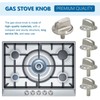 WELURE A03546301/02/03 5304525746 5304504839 Gas Cooktop Knobs Heat Resistant Laser