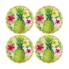 Supreme Housewares Bamboo Pineapple Gourmet Art - Plato de melamina