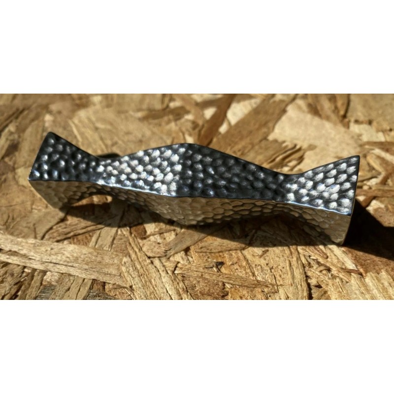 MICHAEL ARAM Decorative Geometric Architectural Drawer Pulls Hammered Look 6