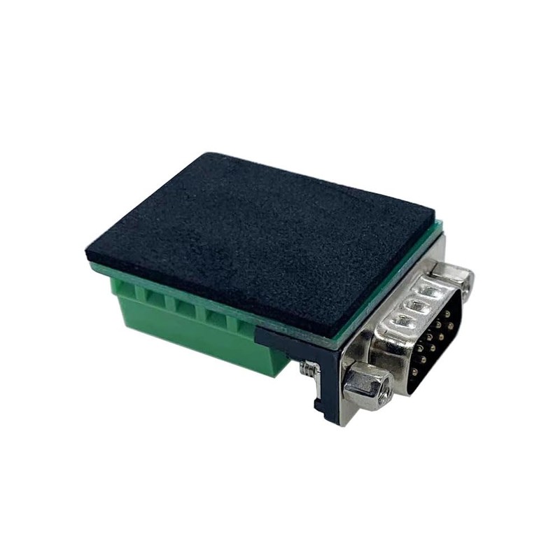 Willwewon 10pcs (5pcs Male 5pcs Female) Solderless Connector DB9, Serial