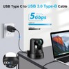 Kumiho USB C to USB B 3.0 Cable 30ft, High