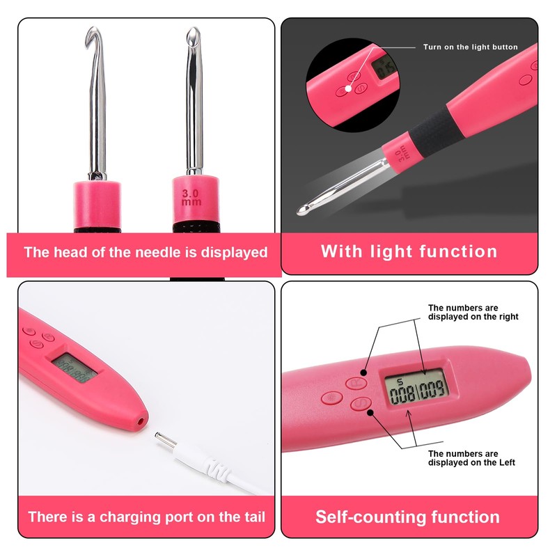 Automatic Counter Crochet (Automatic Counter Crochet/3.0MM)