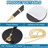 PATIKIL Secure Pen with Chain and Adhesive Pen Holder, Reception