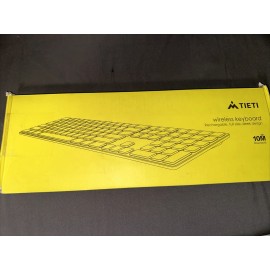 TIETI K01R 2.4G Slim Compact Wireless Keyboard w/ Numeric Keypad