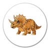 Huuraa Aufkleber Triceratops Dinosaurier Geschenk 10cm Triceratops Geschenkidee