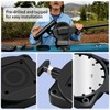 XQK 1 Pack 2207003 Low-Profile Swivel Mounting Base Compatible with