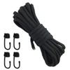 Gebiuhoo Rubber Cord 10 m Black Expander Rope 8 mm