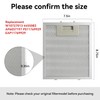 Range Hood Grease Filter Compatible with Whirlpool, Jenn Air, Kitchen
