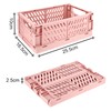 Royouzi Folding Box, Pack of 4 Folding Storage Baskets (25