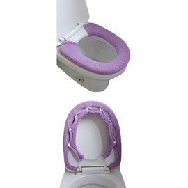 Volicph Toilet Seat Cover Universal Washable Toilet Seat Cover Warmer Toilet Seat Covers Bathroom Soft Toilet Seat Cover Toilet Seat Warmer Pad