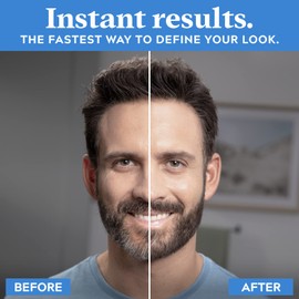 Just for Men 1-Day Beard & Brow Color, Temporary Color for Beard and Eyebrows, For a Fuller, Well-Defined Look, Up to 30 Applications, Light Brown
