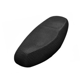 A ABSOPRO XXL Black Motorcycle Scooter Net Mesh Seat Full Cover Breathable Protector Cushion Item Replacement