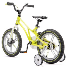 CXWXC Kids Bike - 16 Inch Children Bicycle for Boys Girls Age 5-7 Years, Single Speed Lightweight Kids Bikes with Training Wheel, Disc Hand Brake (Green, 16 Inch)