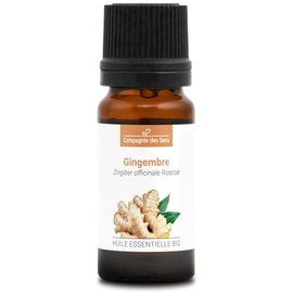 ZENZERO (Zingiber officinale) BIO - 10mL - Olio Essenziale di Qualità Premium - 100% Puro, Naturale, Garantito ChromaCert® - Chemiotipizzato & Integrale