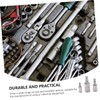 Mipcase 3pcs Drive Socket Adapter Swivel Extension Joints for Versatile