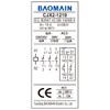 Baomain 3-Pole AC Contactor CJX2-1210 – 220VAC Coil, 3NO+1NO Auxiliary,