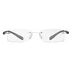 SAV Eyewear Men's Flex 2 5026 Gray Reading Glasses, 2.5