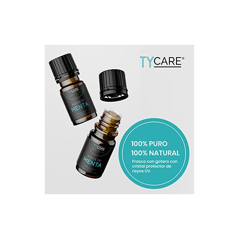 Aceite Esencial de Menta (Mentha Piperita) - 100% PURO PREMIUM