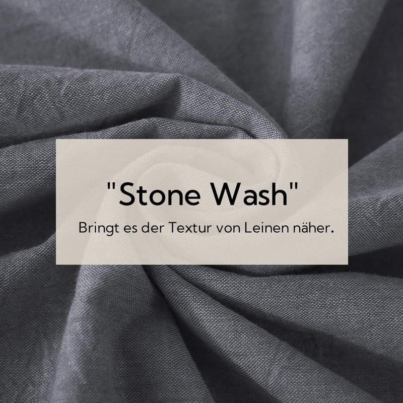 MILDLY Cushion Cover 40 x 80 cm Cotton Dark Grey