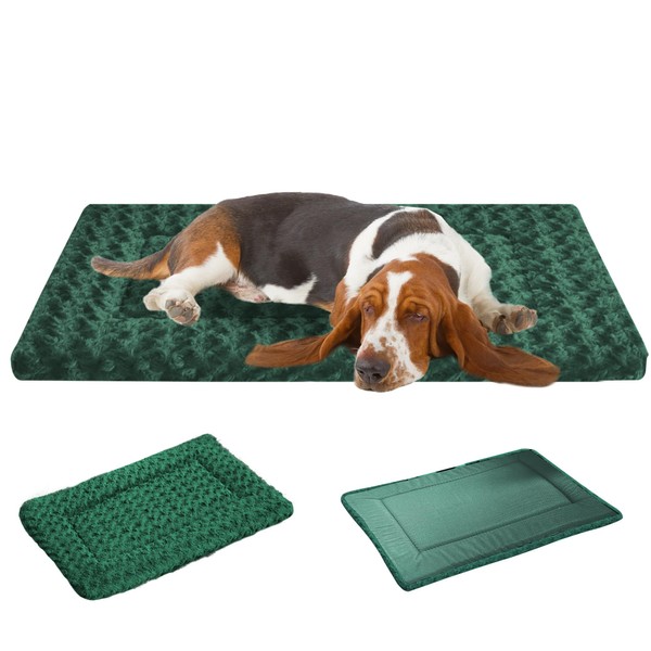 Dog Beds Crate Pad, Dog Bed Mat for Small/Medium/Large Dogs