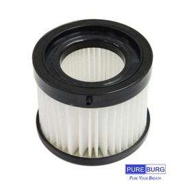 PUREBURG 49-90-1951 49-90-0160 Replacement Dry Filter Compatible with Milwaukee M18 0882-20 Compact Vacuum,6-Pack HEPA Dust Clean