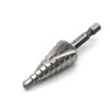 TEMO M35 Cobalt Spiral Flute Type Step Drill, 9 Size