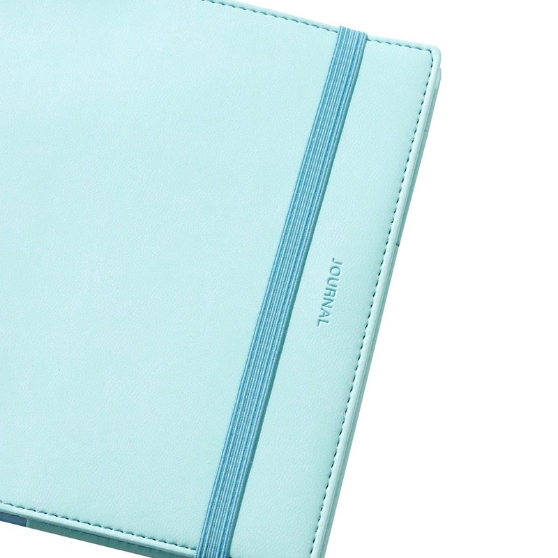 26SDR-SB01-BL Notebook, 2026, Weekly Block Square 148, PU Sewn Jacket