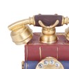 Retro Resin Telephone Model Home Study Desktop Antique Telephone Model