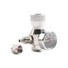 Aquarium Regulator CO2 Regulator 2000psi Pressure Gauge for 6mm Suction