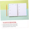 TEHAUX Daily Planner Notepad Goal Planner a Size Coil Notebook