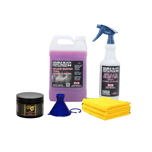 McKee's 37 Ceramic Wheel Sealant with P&S Brake Buster Gallon