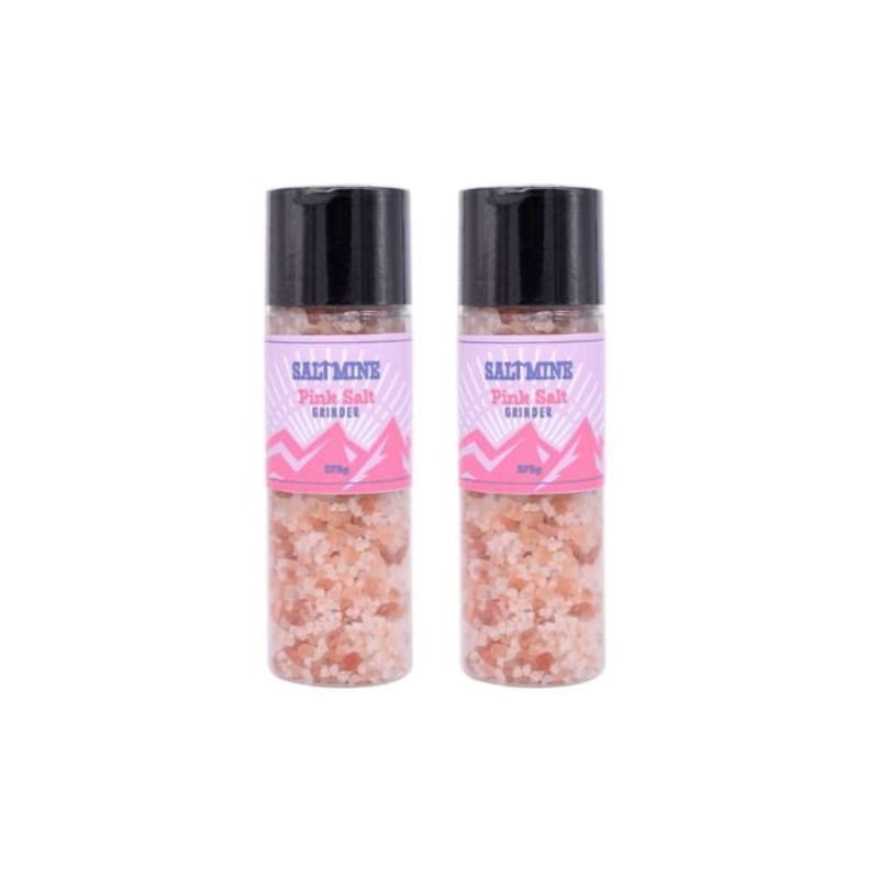 Giant Pink Salt Grinder Atlantic Pink Seasalt No MSG Preservative