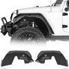 Hooke Road Aluminum Front Inner Fender Liners for 2007-2018 Jeep