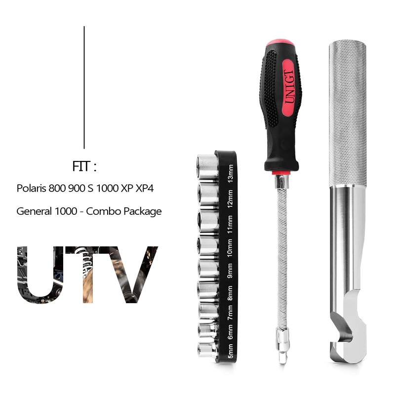 UNIGT Aluminum Alloy Belt Changing Tool for Polaris RZR, Easy
