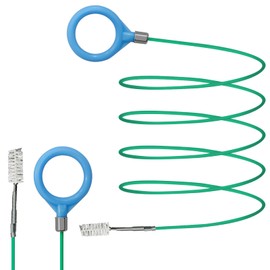 HHZL 78 Inch Sunroof Drain Cleaning Tool Plastic Sunroof Drain Unclogger Brush Pipe Cleaning Brush Tube Cleaner Flexible Slim Extra Long Pipe Cleaners for Car Drains Hole, Sewers, Windshields