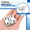 Yetaha Heavy Duty Stainless Steel Marine Grade Boat Hinges