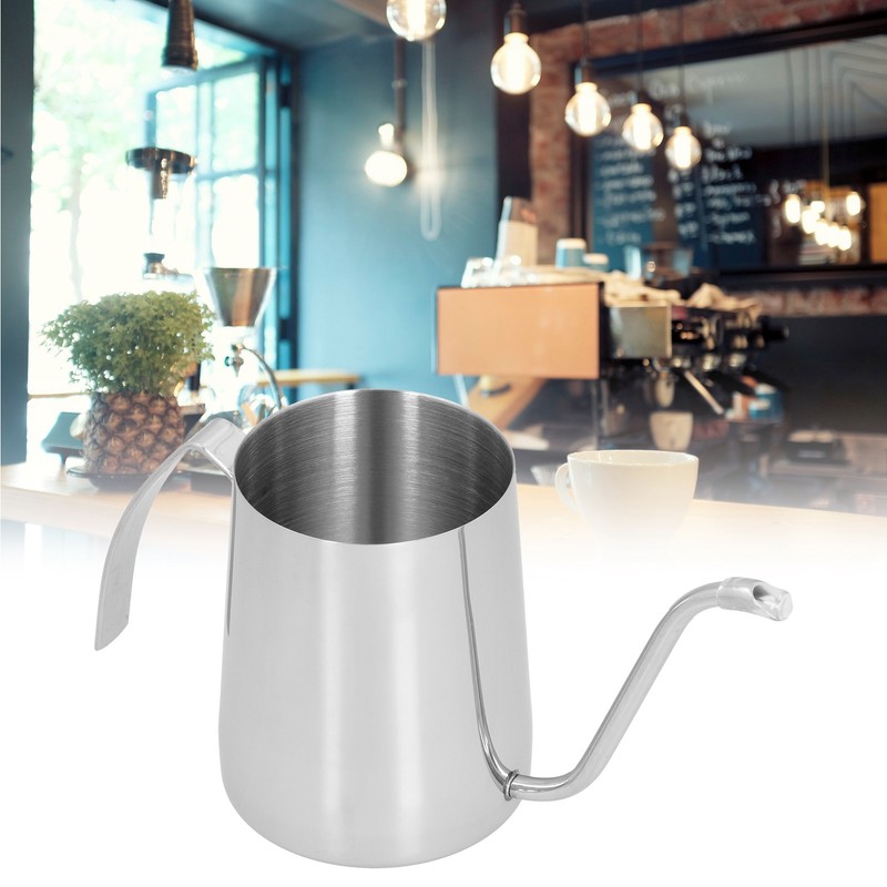 350ml Coffee Pot Long Spout Gooseneck Stainless Steel Coffee Kettle